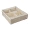 Simplify 50% polyester + 30% PP non-woven + 20% paperboard, Cream, 12.01 in W, 14.02 in D, 14.02 in L 25515-FEJ - alternate 1
